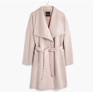 Madewell Delancey Blanket  wool blend coat sz L